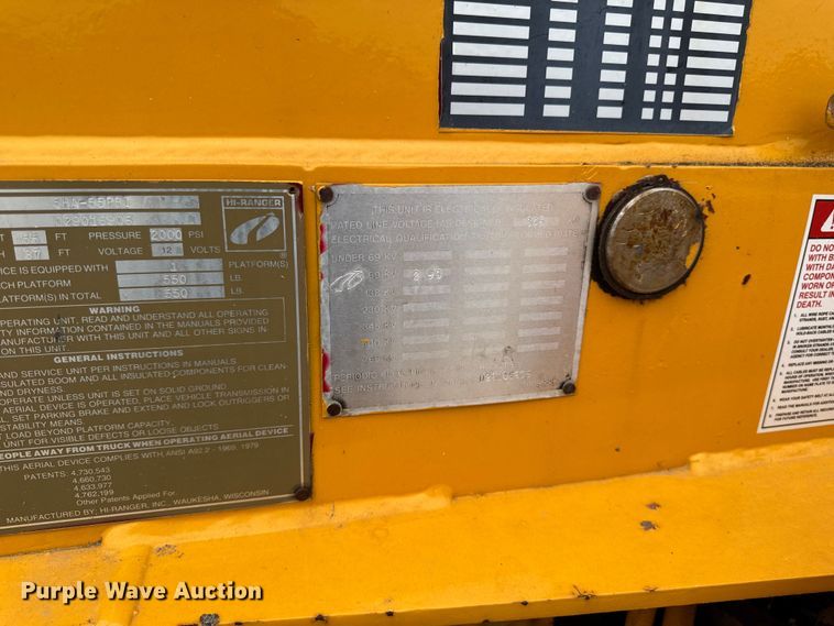 image for item FB5841 1990 GMC Topkick bucket truck