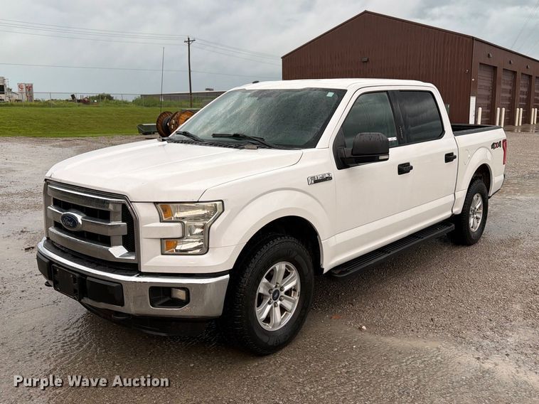 2016 Ford F150 Crew Cab pickup truck