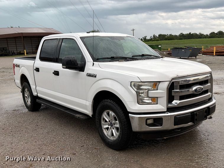 image for item FB5927 2016 Ford F150 Crew Cab pickup truck