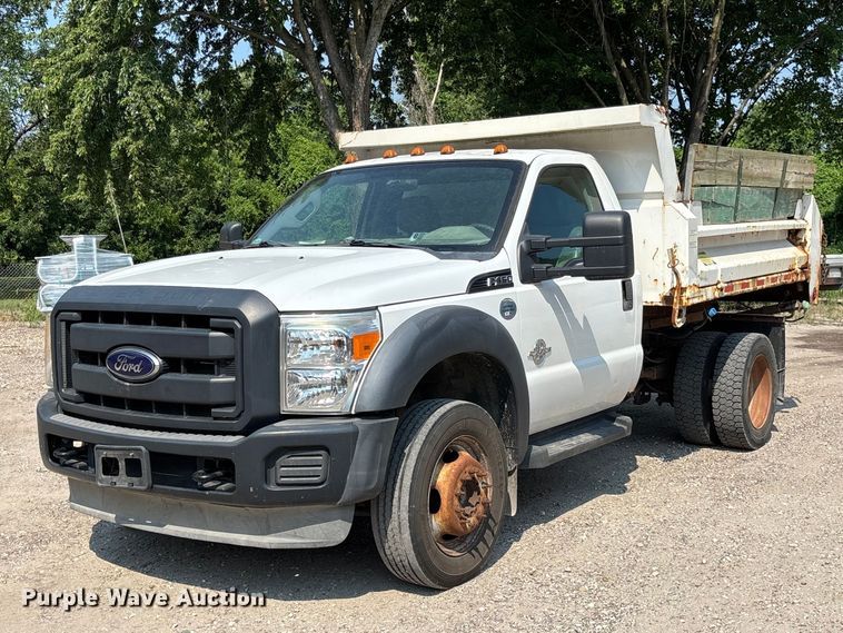 2012 Ford F450 Super Duty dump truck