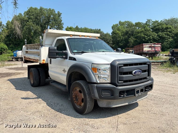 image for item FC2012 2012 Ford F450 Super Duty dump truck
