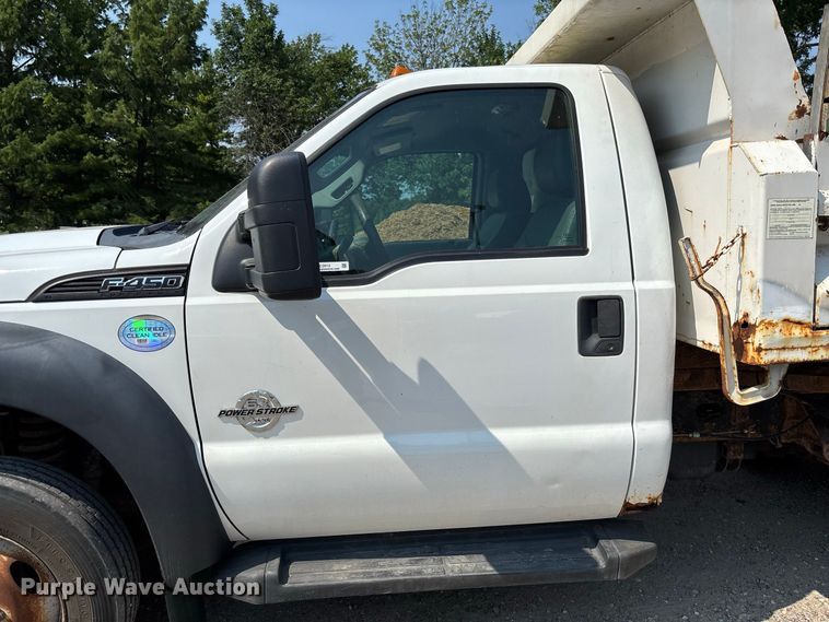 image for item FC2012 2012 Ford F450 Super Duty dump truck
