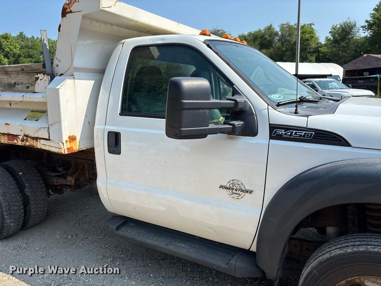 image for item FC2012 2012 Ford F450 Super Duty dump truck