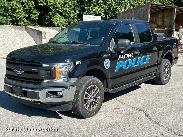 image for item FC2721 2019 Ford F150 Police Interceptor Crew Cab pickup truck