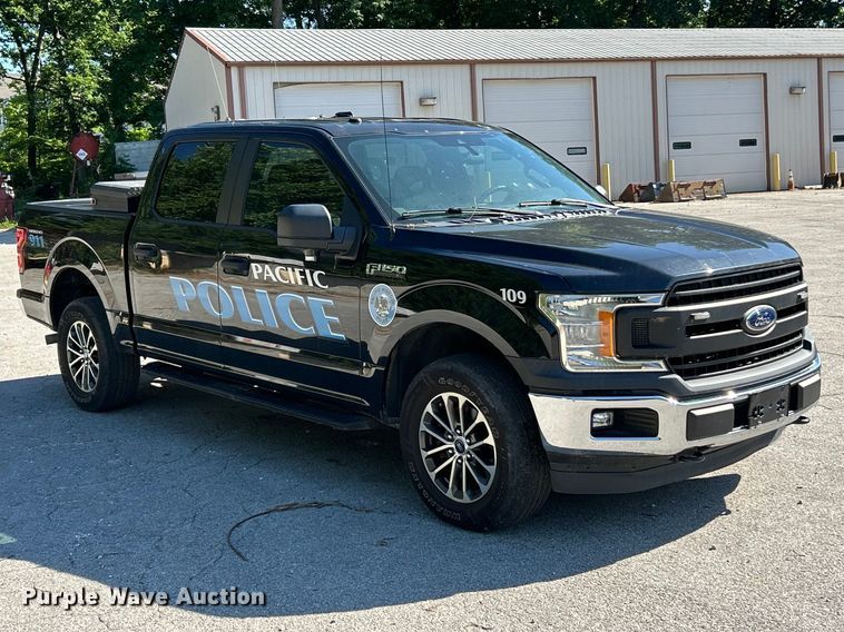 image for item FC2721 2019 Ford F150 Police Interceptor Crew Cab pickup truck