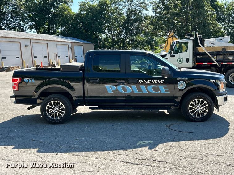 image for item FC2721 2019 Ford F150 Police Interceptor Crew Cab pickup truck
