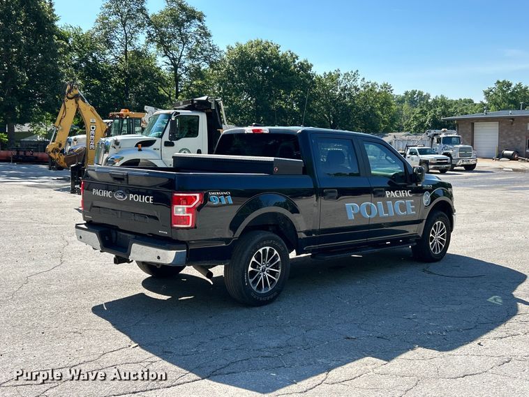image for item FC2721 2019 Ford F150 Police Interceptor Crew Cab pickup truck