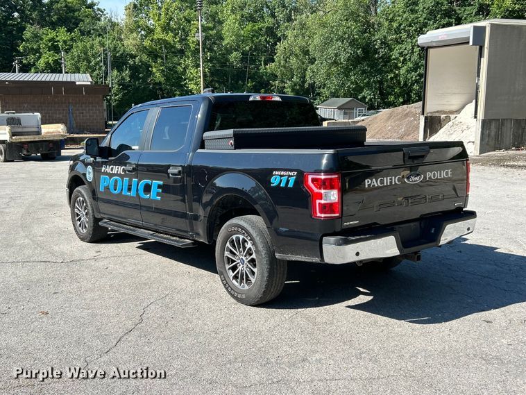 image for item FC2721 2019 Ford F150 Police Interceptor Crew Cab pickup truck