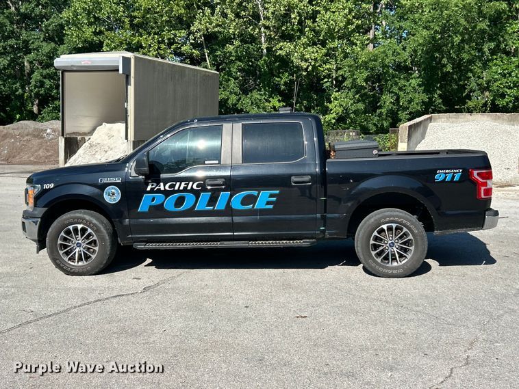 image for item FC2721 2019 Ford F150 Police Interceptor Crew Cab pickup truck