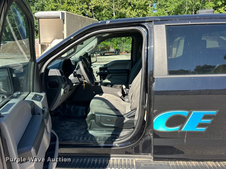 image for item FC2721 2019 Ford F150 Police Interceptor Crew Cab pickup truck