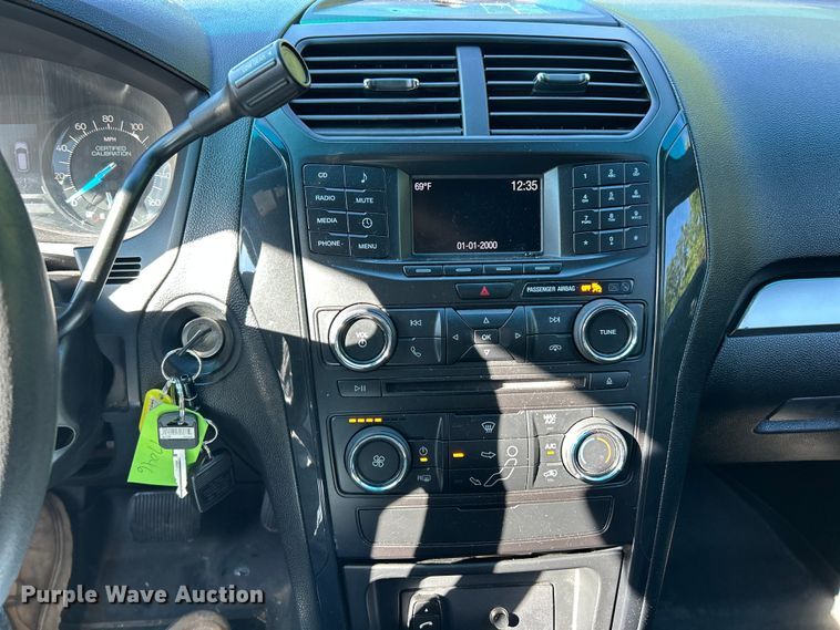 image for item FC2722 2016 Ford Explorer Police Interceptor SUV