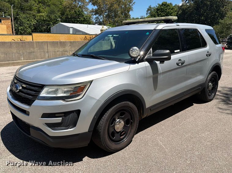 2016 Ford Explorer Police Interceptor SUV