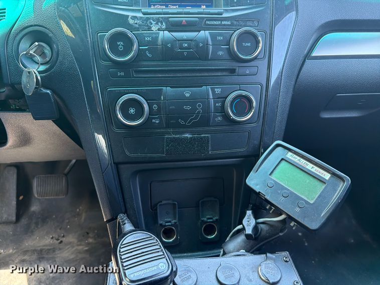 image for item FC3262 2016 Ford Explorer Police Interceptor SUV