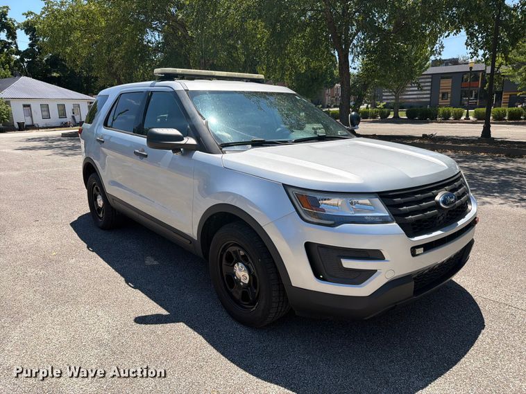 image for item FC3263 2017 Ford Explorer Police Interceptor SUV