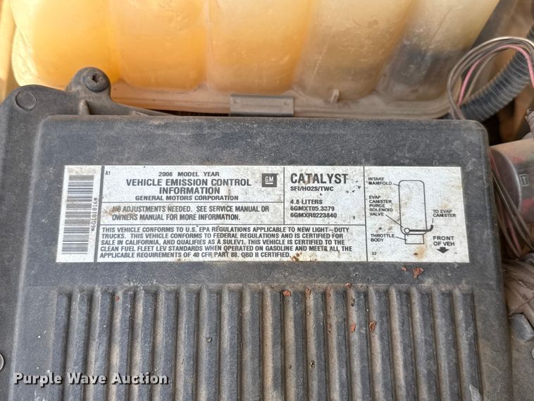 image for item FC4030 2006 Chevrolet Silverado 1500 pickup truck