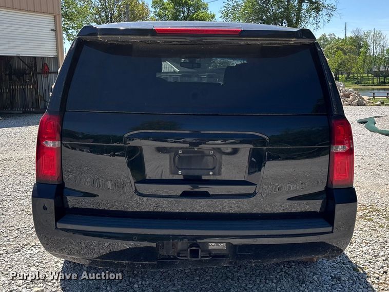 image for item FG0273 2015 Chevrolet Tahoe Police SUV