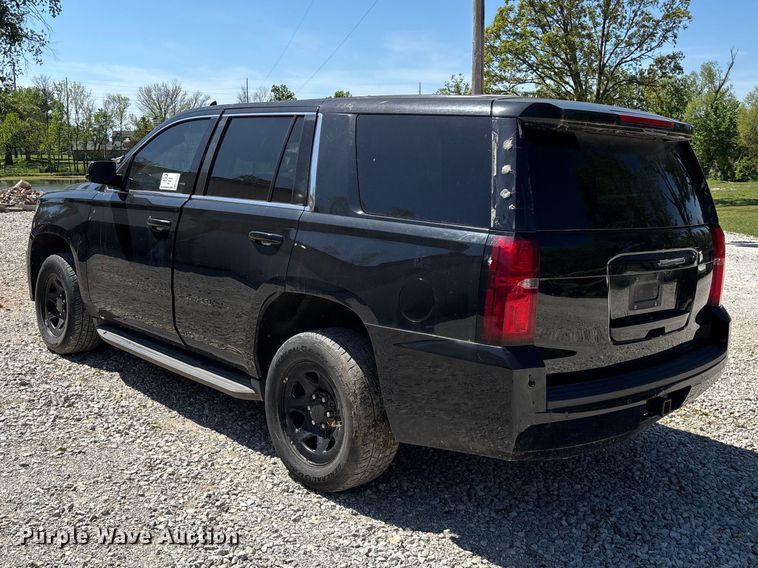 image for item FG0273 2015 Chevrolet Tahoe Police SUV