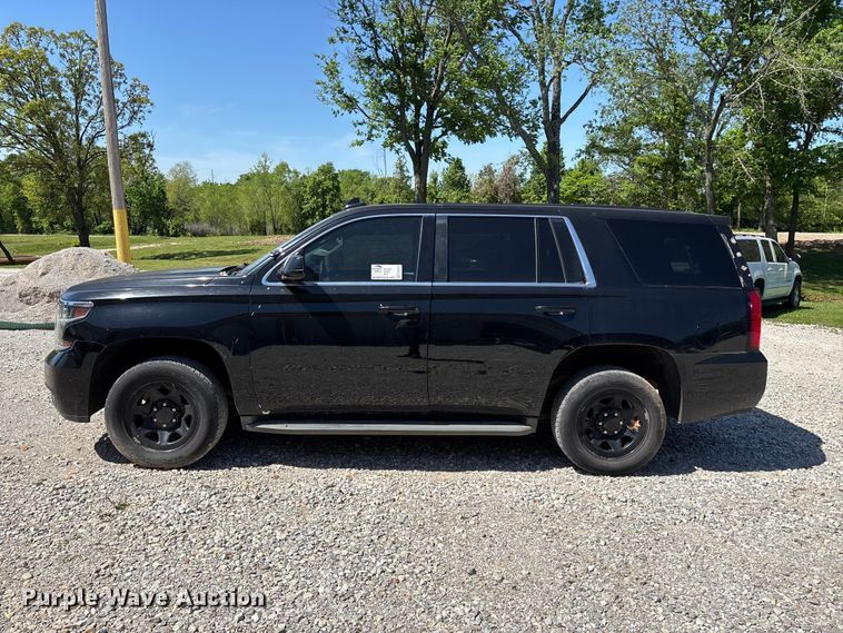 image for item FG0273 2015 Chevrolet Tahoe Police SUV