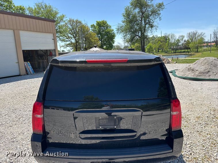 image for item FG0273 2015 Chevrolet Tahoe Police SUV