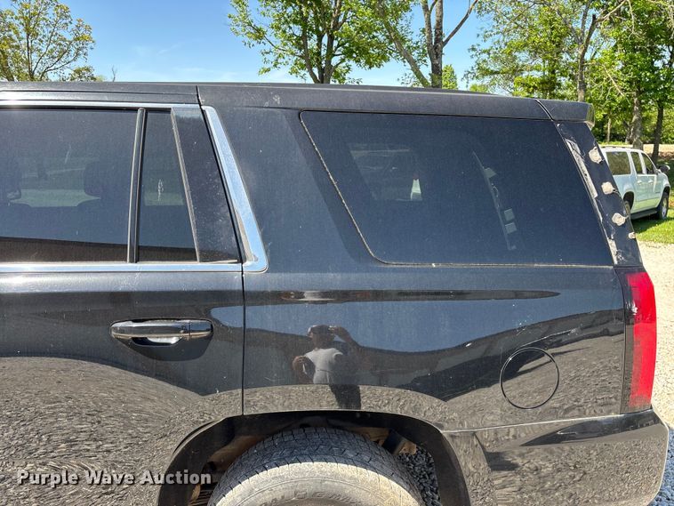image for item FG0273 2015 Chevrolet Tahoe Police SUV