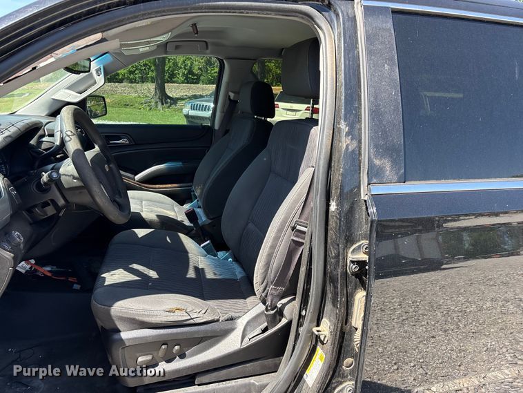 image for item FG0273 2015 Chevrolet Tahoe Police SUV
