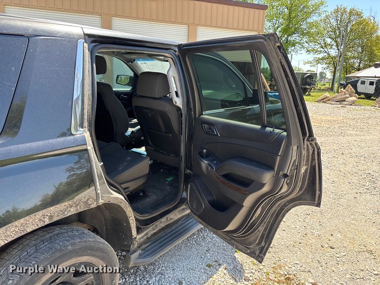 image for item FG0273 2015 Chevrolet Tahoe Police SUV