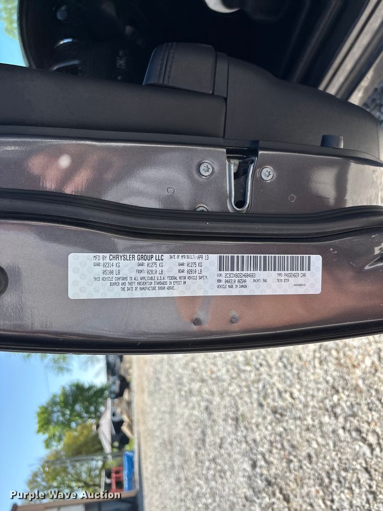 image for item FG0276 2013 Dodge Charger 