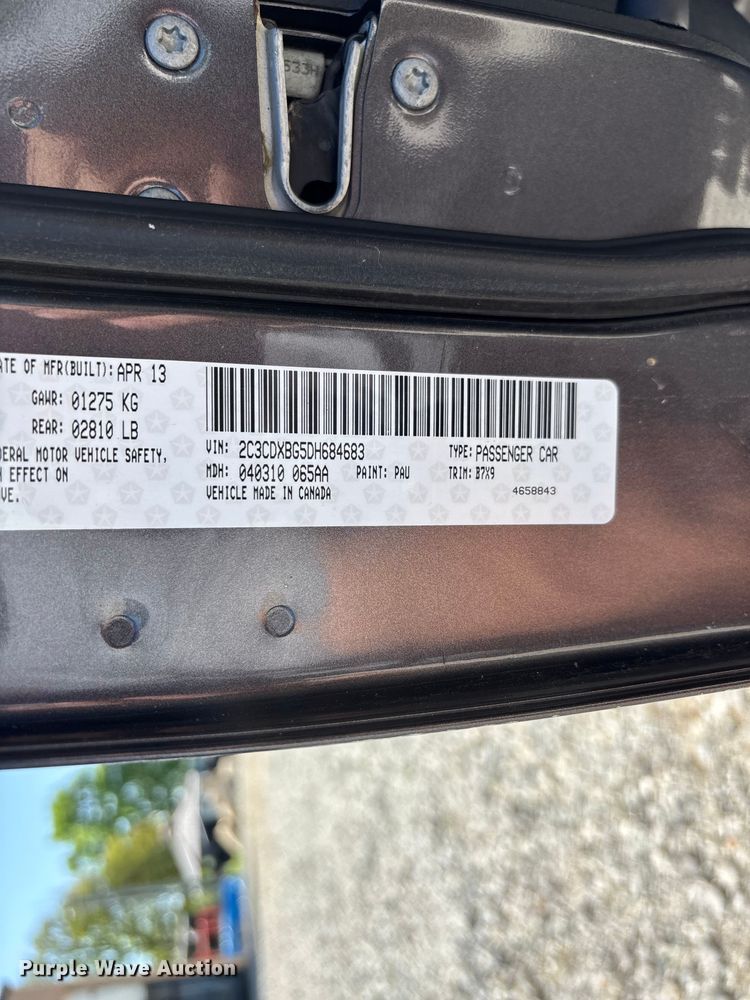 image for item FG0276 2013 Dodge Charger 