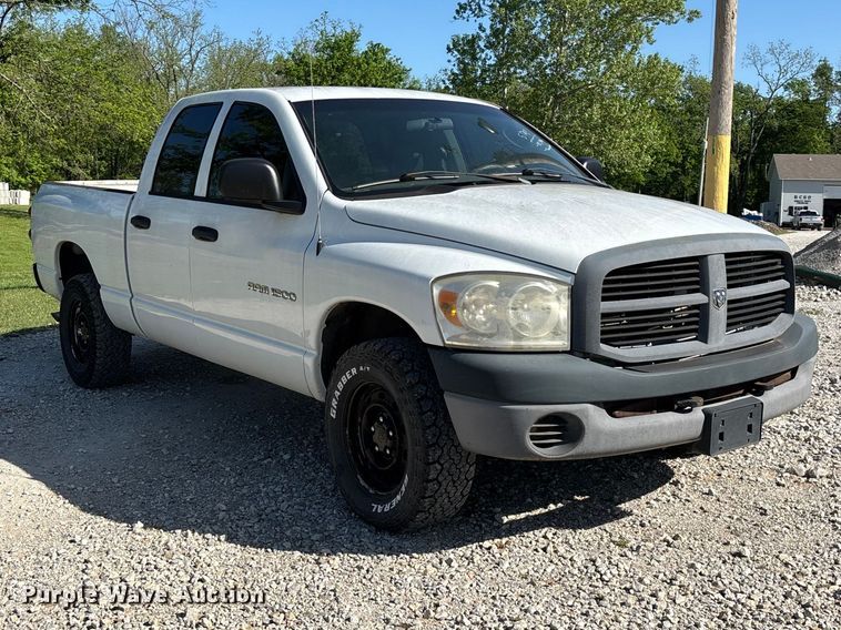 image for item FG0278 2007 Dodge Ram 1500 Ext. Cab pickup truck