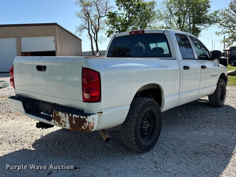 image for item FG0278 2007 Dodge Ram 1500 Ext. Cab pickup truck