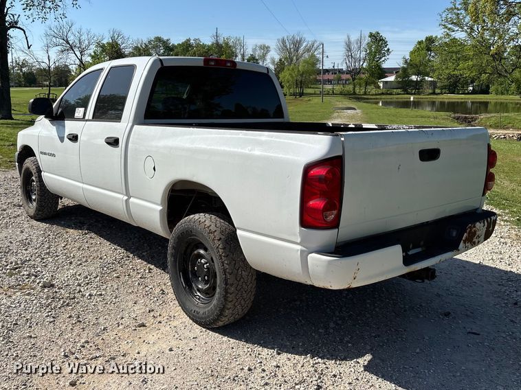 image for item FG0278 2007 Dodge Ram 1500 Ext. Cab pickup truck