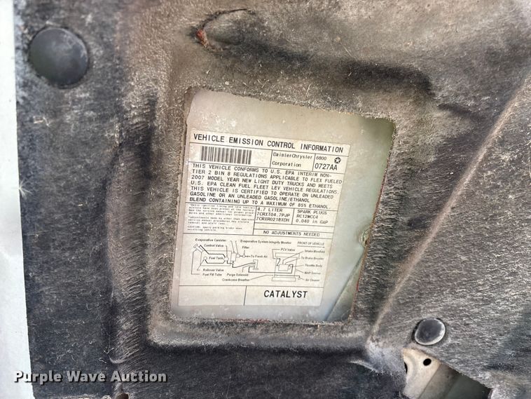 image for item FG0278 2007 Dodge Ram 1500 Ext. Cab pickup truck