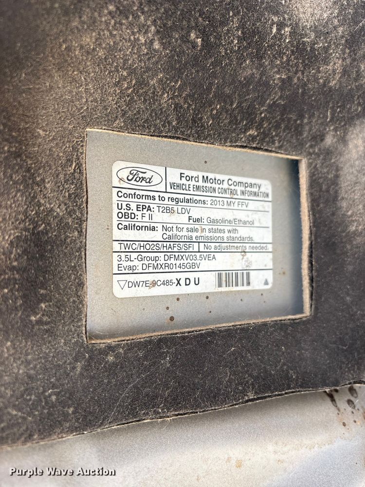 image for item FG0280 2013 Ford Taurus 