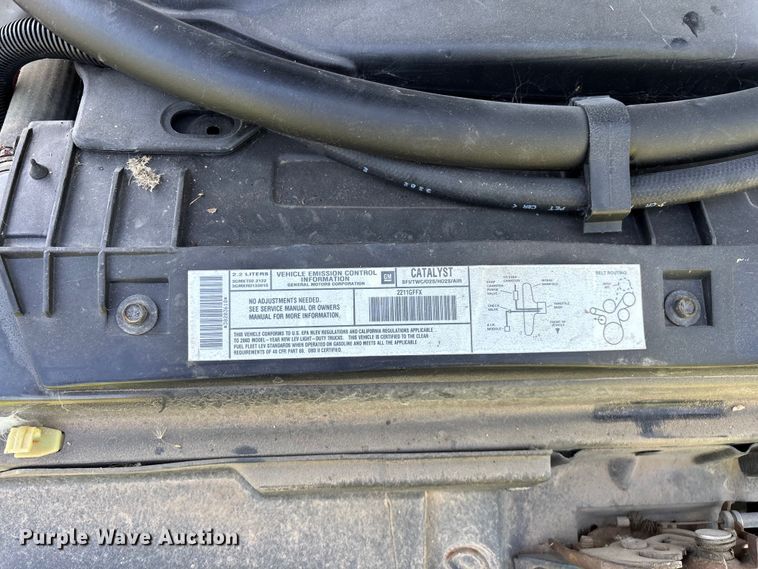 image for item FG0281 2003 Chevrolet S10 pickup truck
