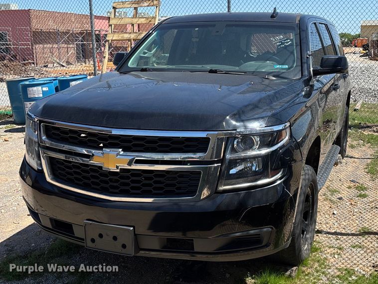 2018 Chevrolet Tahoe Police SUV