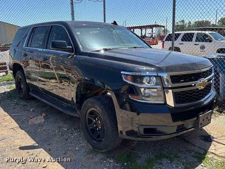 image for item FG0285 2018 Chevrolet Tahoe Police SUV