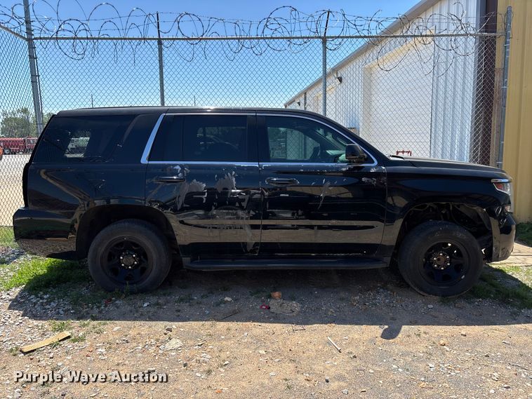image for item FG0285 2018 Chevrolet Tahoe Police SUV