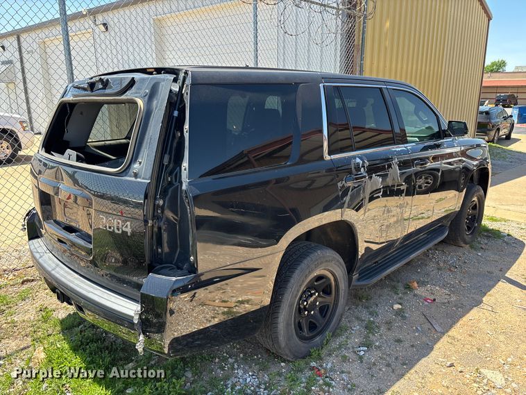 image for item FG0285 2018 Chevrolet Tahoe Police SUV