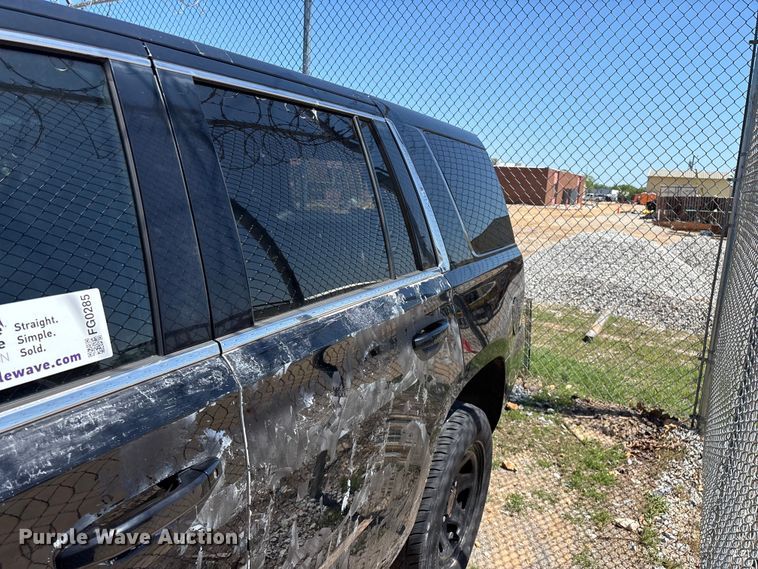 image for item FG0285 2018 Chevrolet Tahoe Police SUV