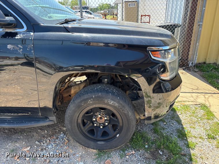 image for item FG0285 2018 Chevrolet Tahoe Police SUV