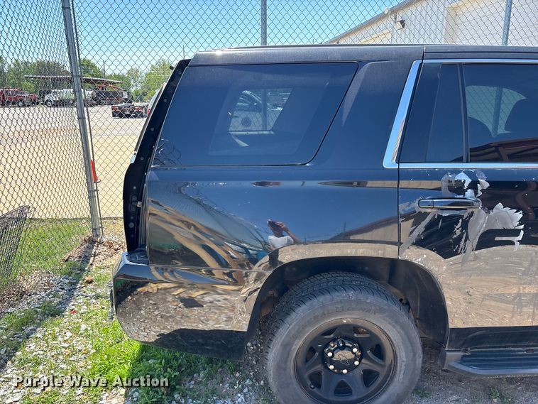 image for item FG0285 2018 Chevrolet Tahoe Police SUV