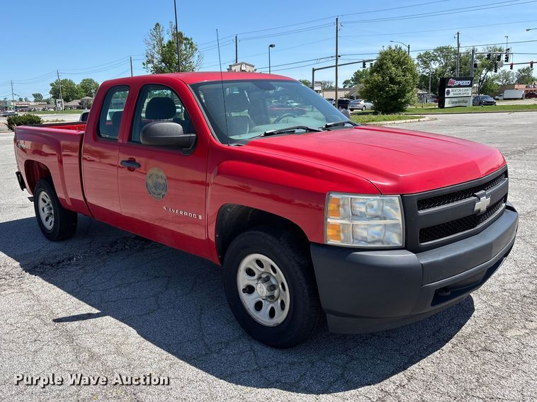image for item FG0288 2008 Chevrolet Silverado 1500 Ext. Cab pickup truck