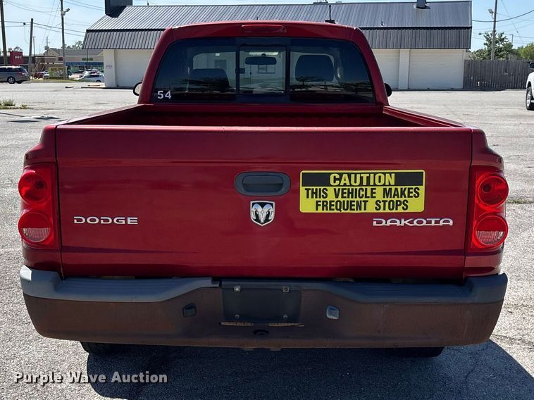 image for item FG0289 2009 Dodge Dakota Ext. Cab pickup truck