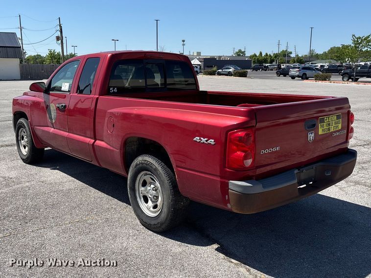 image for item FG0289 2009 Dodge Dakota Ext. Cab pickup truck