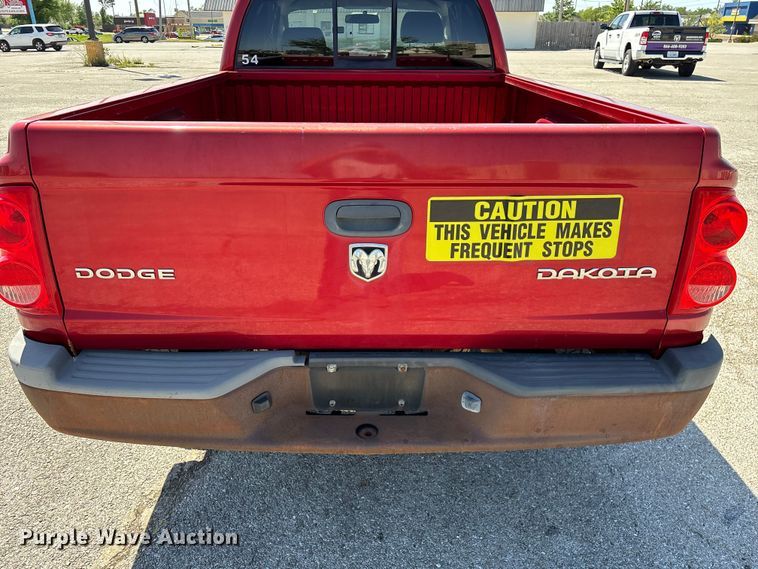 image for item FG0289 2009 Dodge Dakota Ext. Cab pickup truck