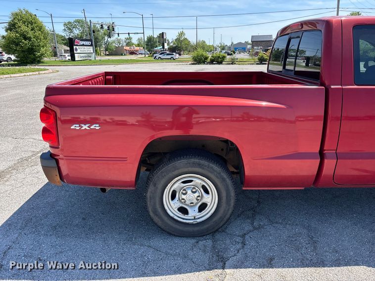 image for item FG0289 2009 Dodge Dakota Ext. Cab pickup truck
