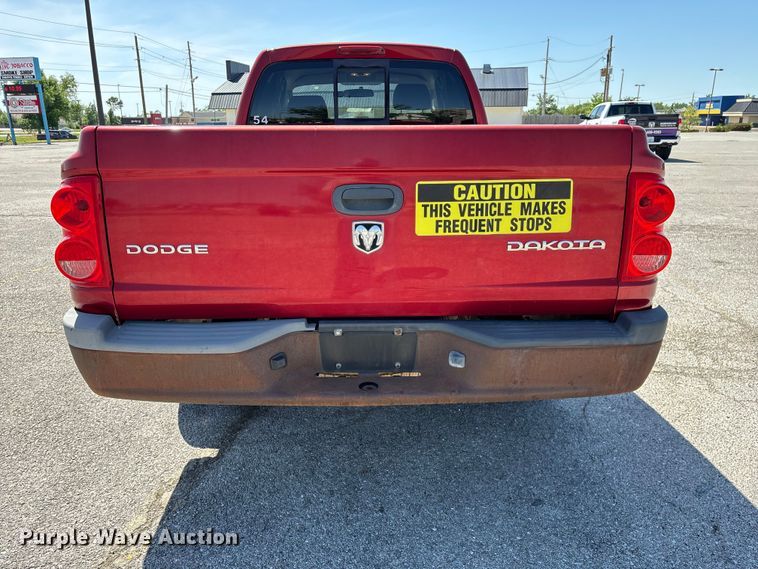 image for item FG0289 2009 Dodge Dakota Ext. Cab pickup truck