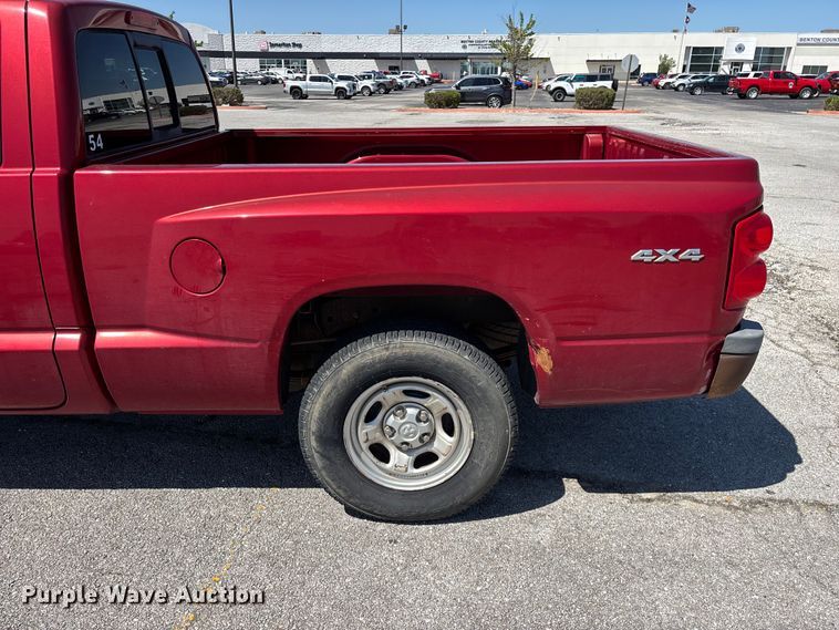 image for item FG0289 2009 Dodge Dakota Ext. Cab pickup truck