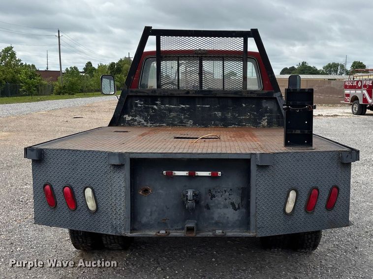 image for item FG0311 1988 Ford F350 flatbed truck