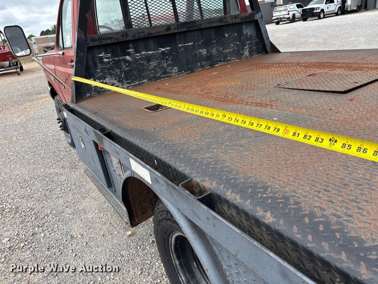 image for item FG0311 1988 Ford F350 flatbed truck